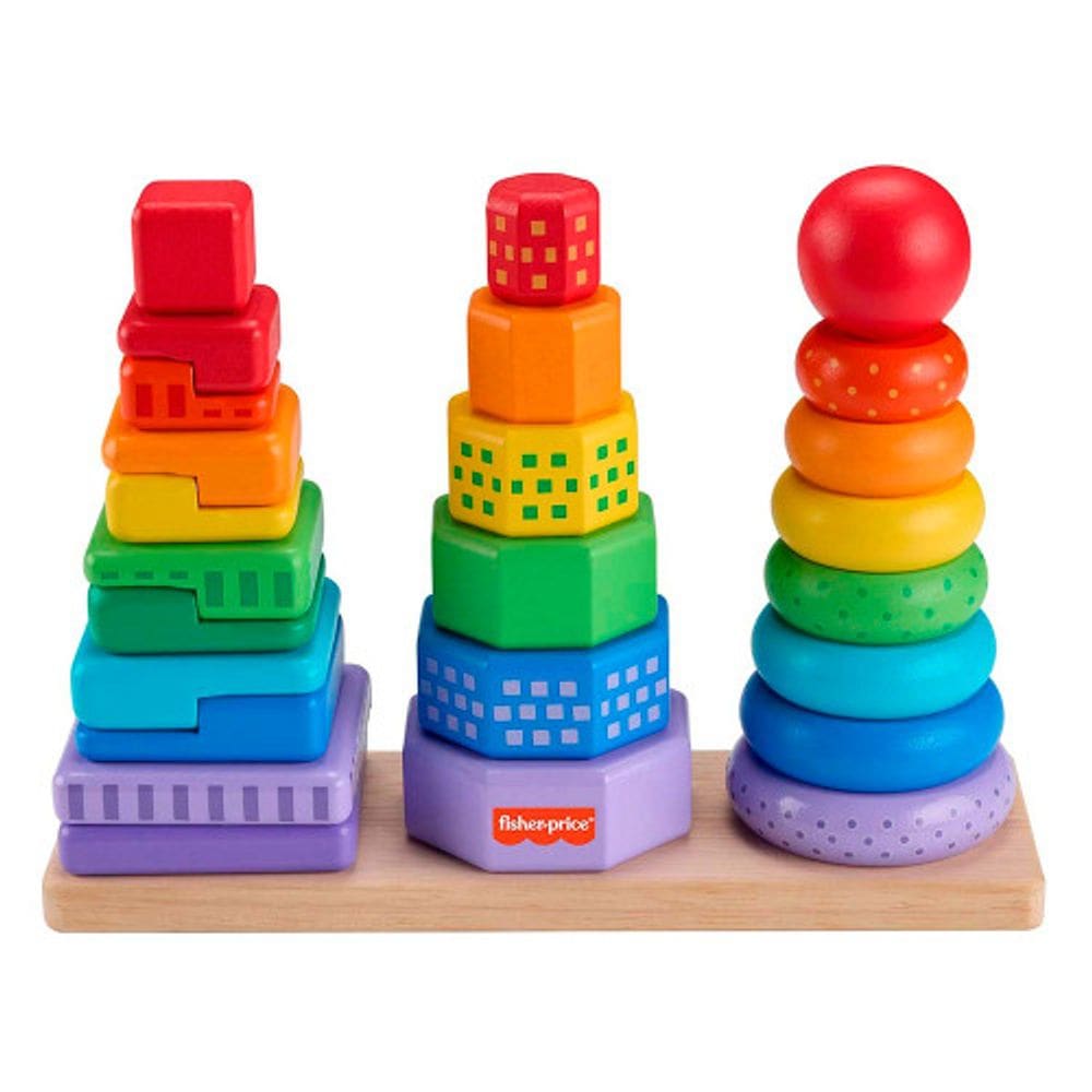 Torre de Atividade de Madeira Fisher-Price