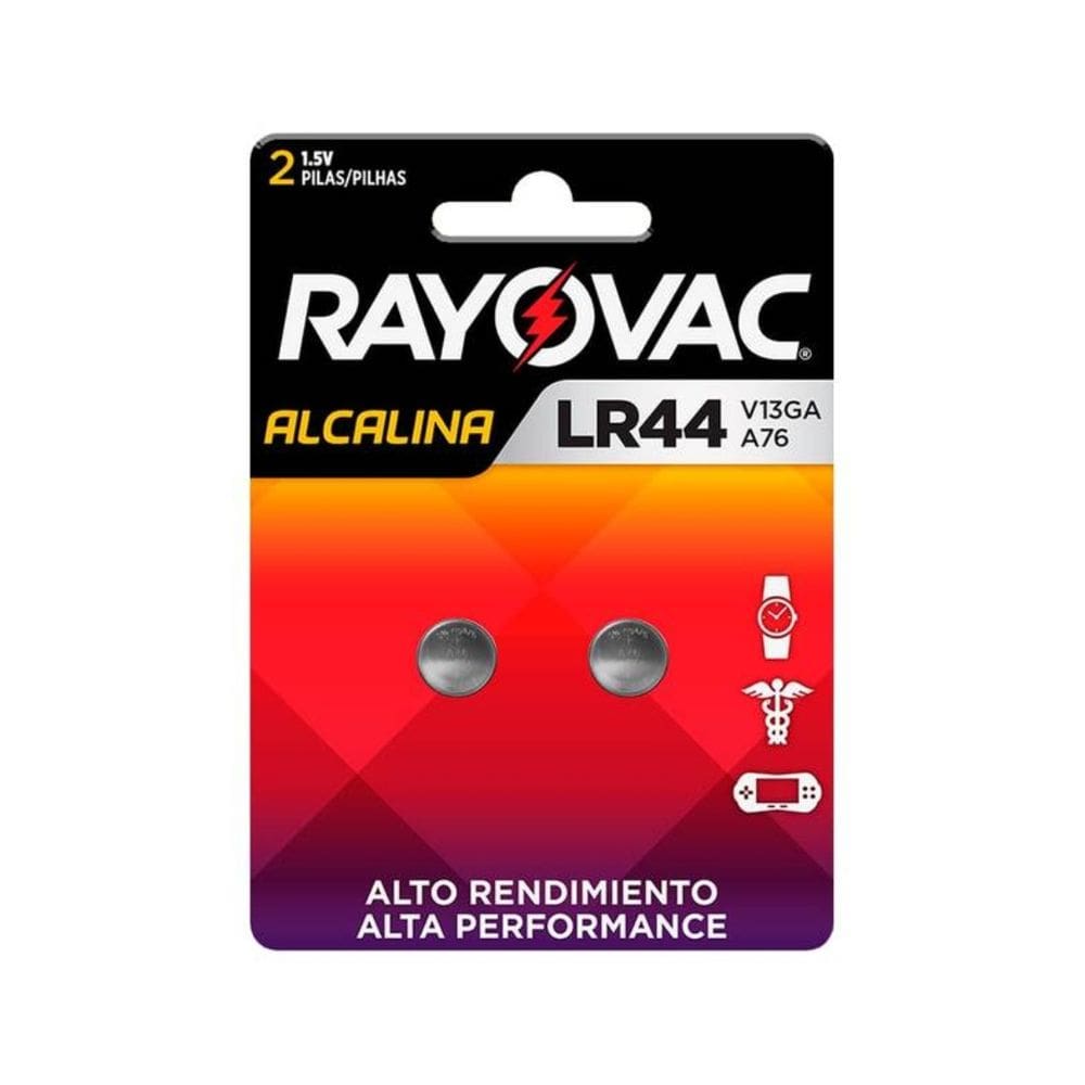 Bateria Lr44 V13ga-1 (cartela Com 02 Unidades)