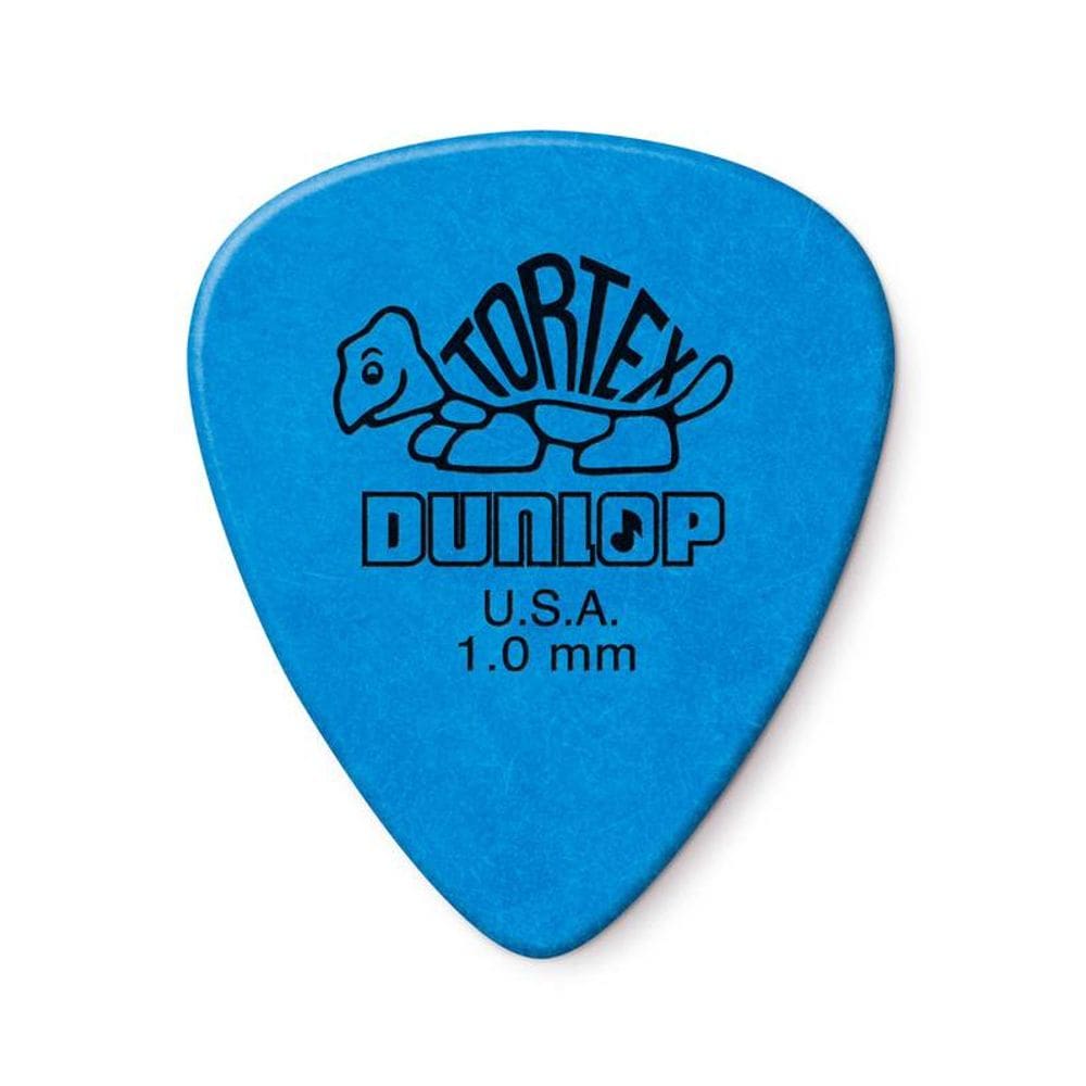 Palheta Tortex 1mm Azul Pct C/6 418r1.0 Dunlop (1345)