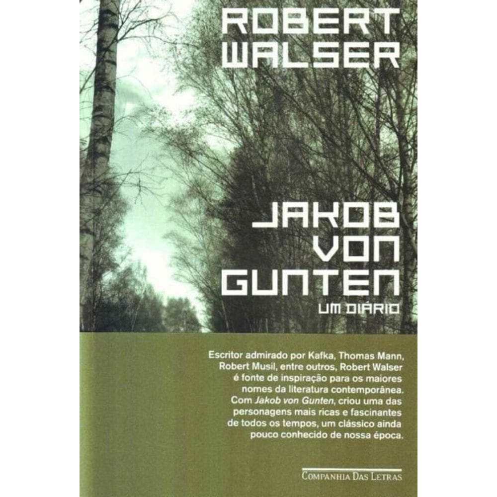 Jakob Von Gunten - um Diário