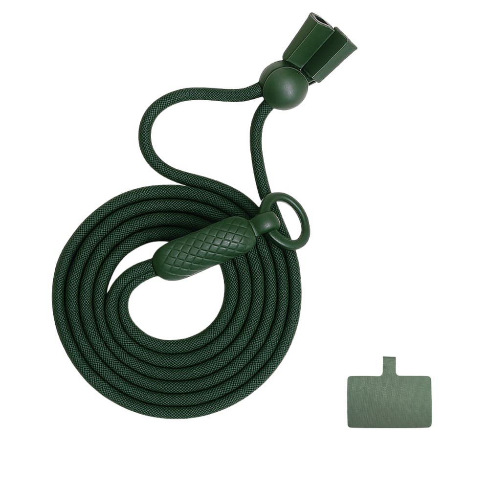 Cordão Universal Nerdcase Para Celular, Poliéster, Verde Escuro