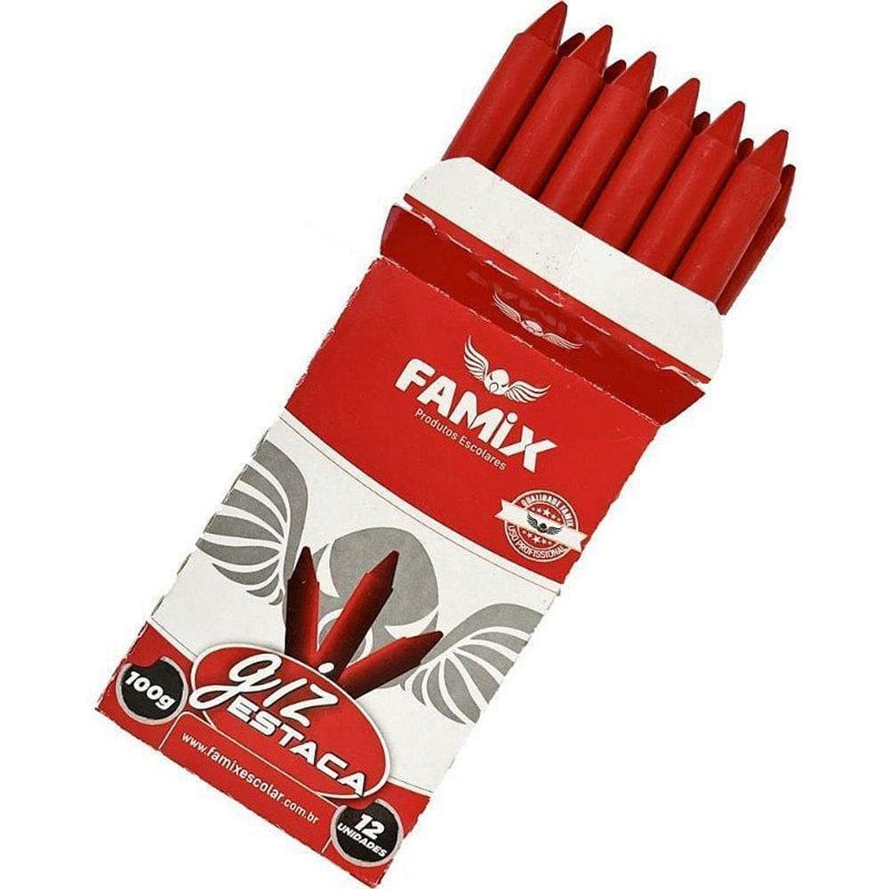Estaca Giz Giz Estaca 12 Unidades 100g Marmoraria