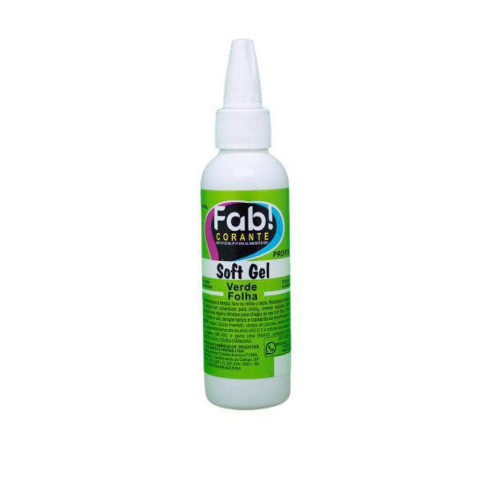 Corante Em Gel Verde Folha Confeitaria 25G Fab