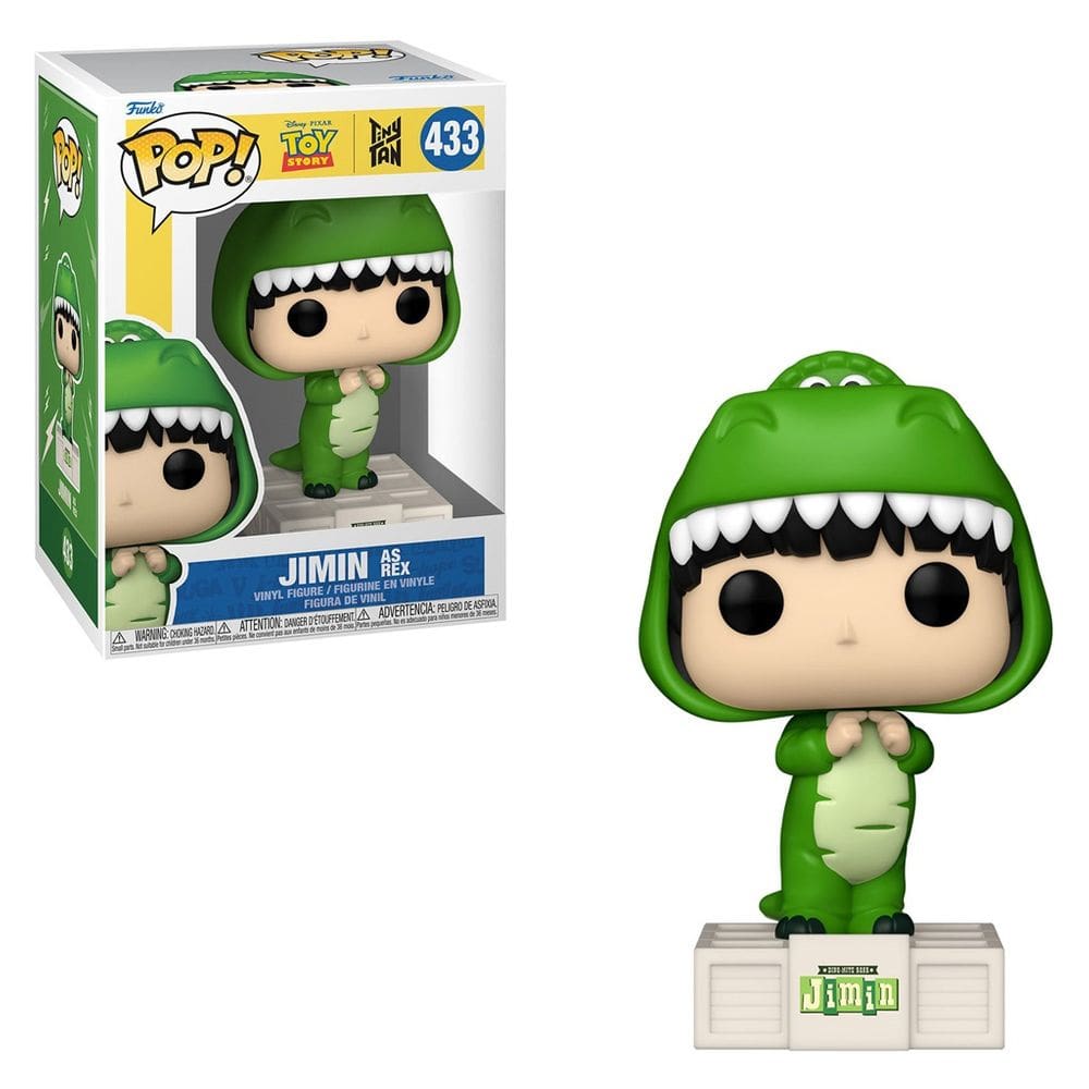 Funko Pop Rocks Toy Story X Bts Jimin As Rex 433