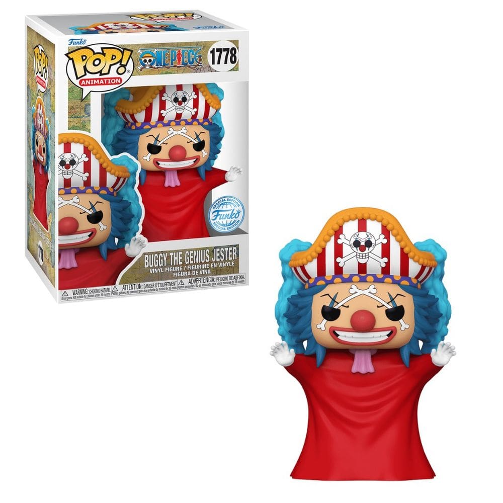 Funko Pop Anime One Piece Buggy the Genius Jester 1778 Ex