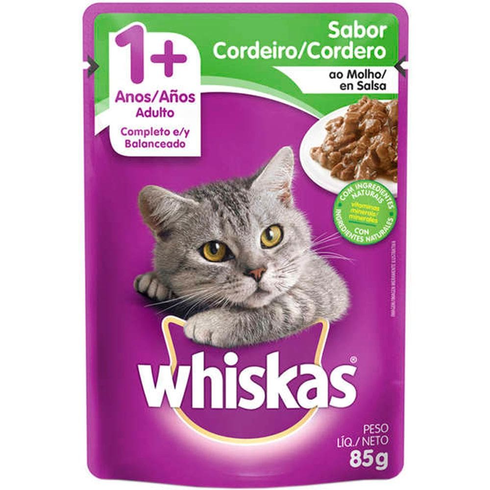Whiskas Sache Cordeiro 85 g
