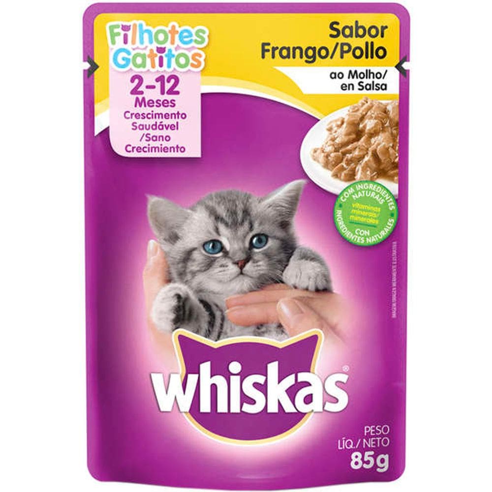 Whiskas Sache Filhote Frango 85 g