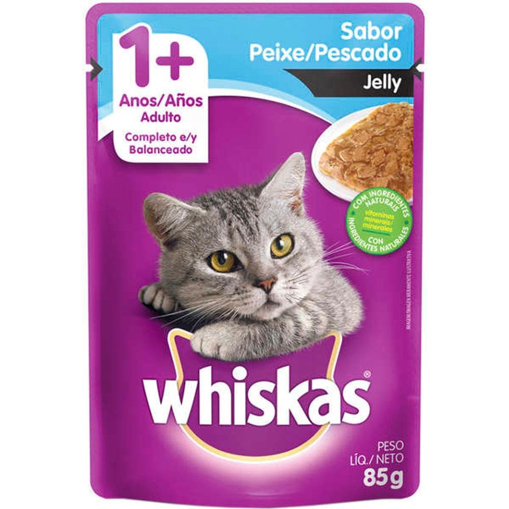 Whiskas Sache Jelly Peixe 85 g