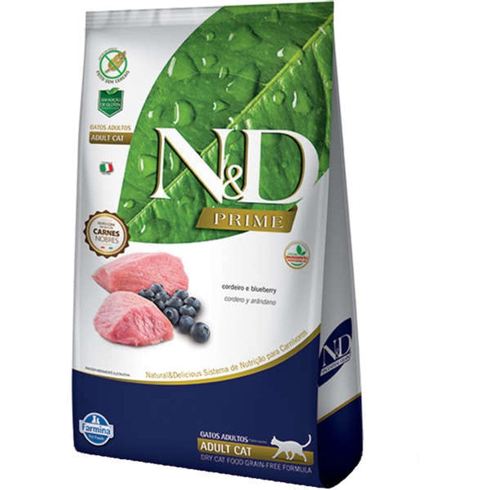 N&D Prime Felina Cordeiro 400 g