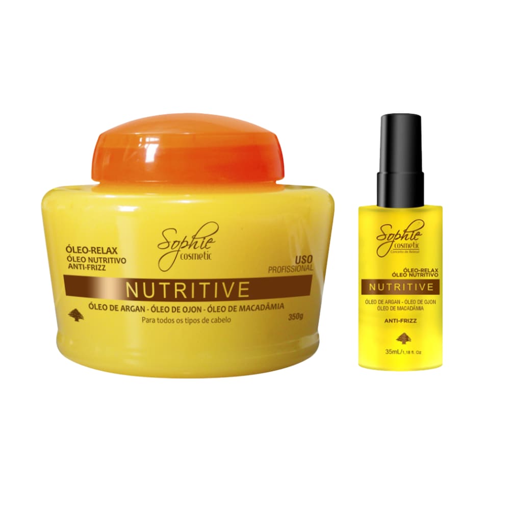 Combo Nutritive  Máscara 300g + Silicone Nutritive  Sophie Sophie Cosmetic