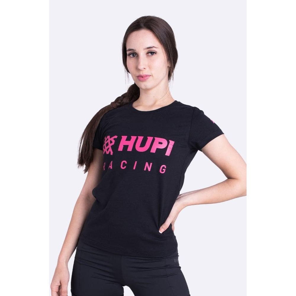 Camiseta HUPI Racing Baby Look Pink