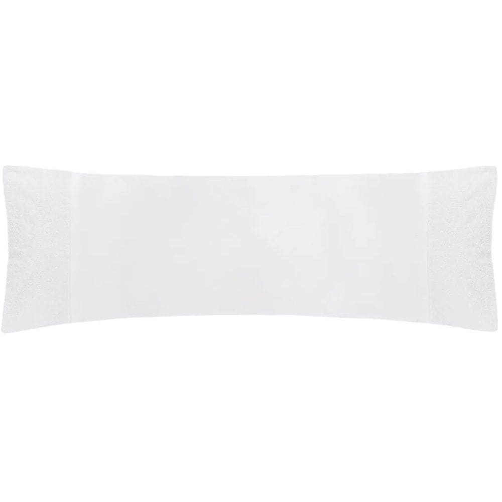 Fronha Body Pillow Altenburg Bordados em Cetim 300 Fios Soul Art 40x130cm
