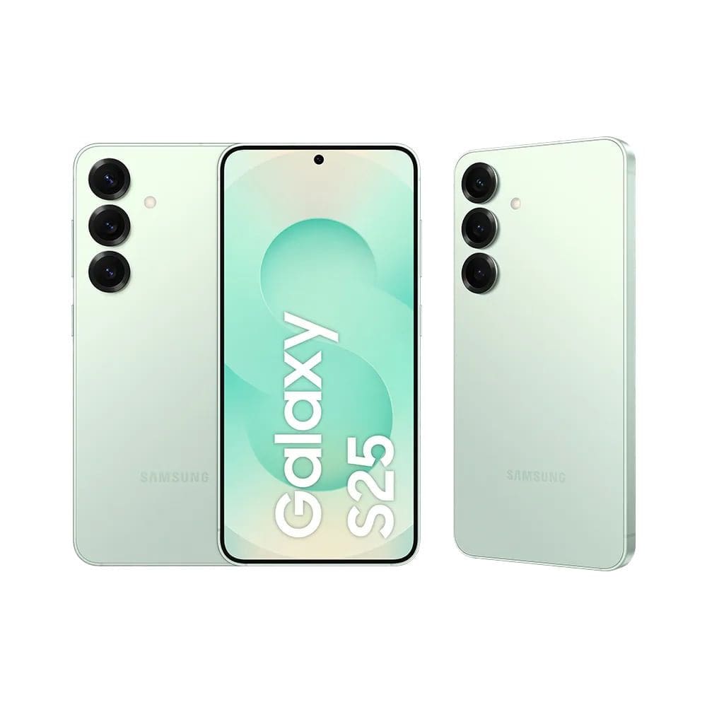 Celular Samsung Galaxy S25 5G, 128GB, 12GB RAM, Câmera Tripla de 50+12+10, Tela Grande de 6.2" - Verde