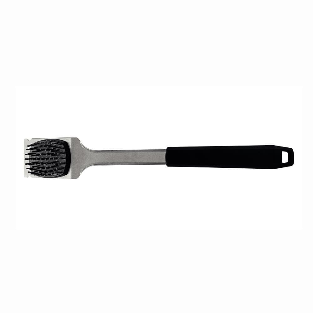 Escova Para Grelhas Com Raspador Churrasco Black Inox Cabo Polipropileno Preto - Tramontina 26594100