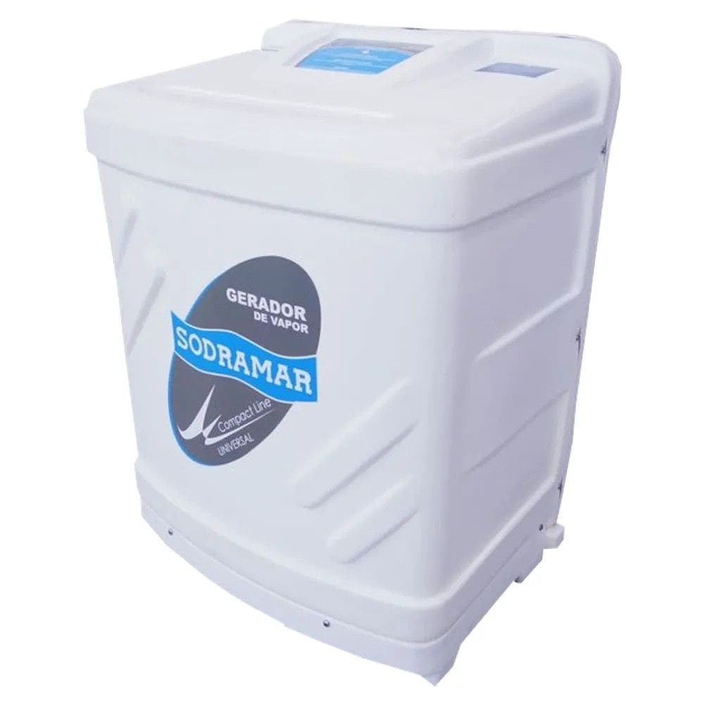 Gerador de Vapor Inox Universal 6 kw Compact Line p/ Sauna Úmida de até 6 m³ - Sodramar