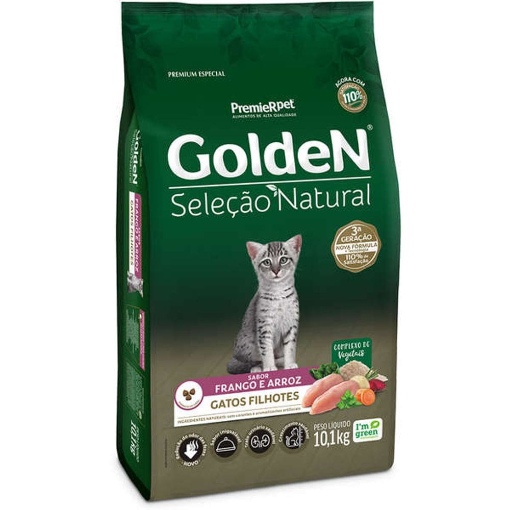Golden Seleçao Nat. Gatos Filh. 10,1 Kg