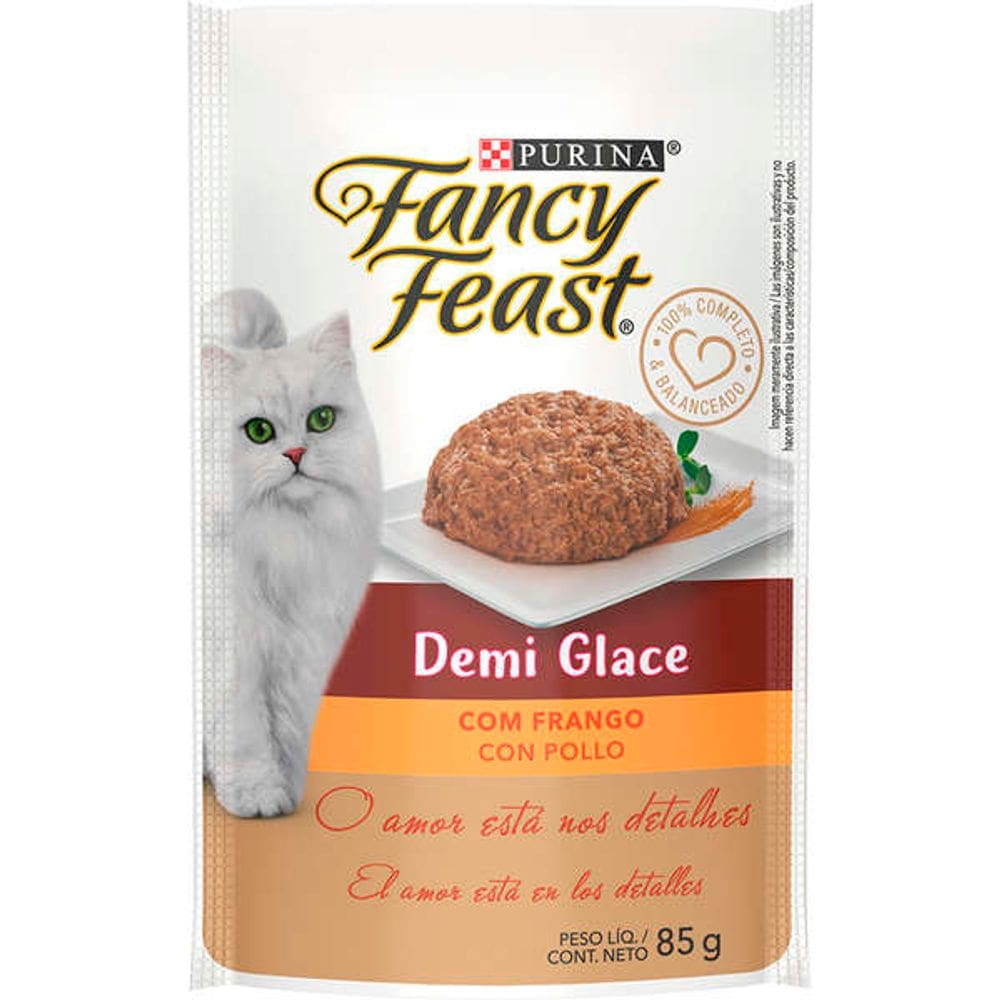 Fancy Feast Sache Demi Glace c/ Frango 85 g