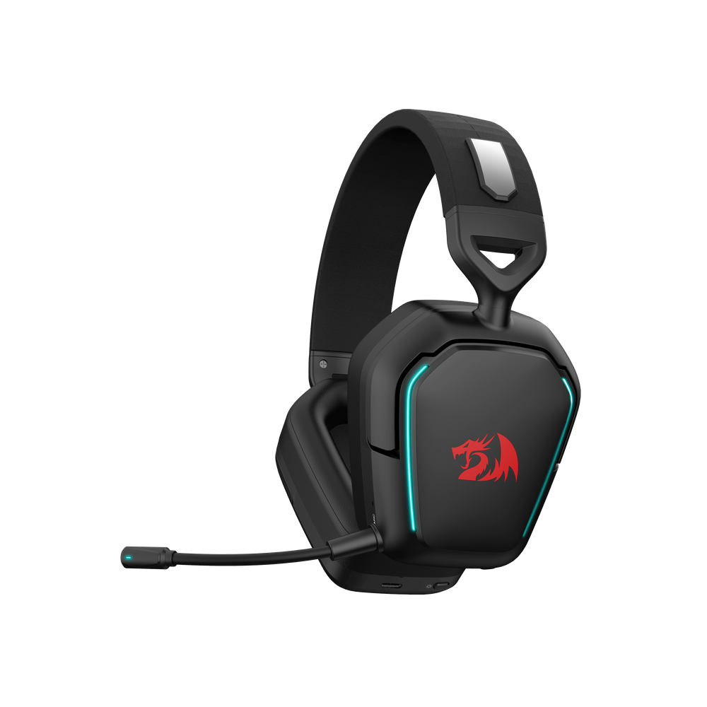 Headset sem fio Redragon Mira RGB