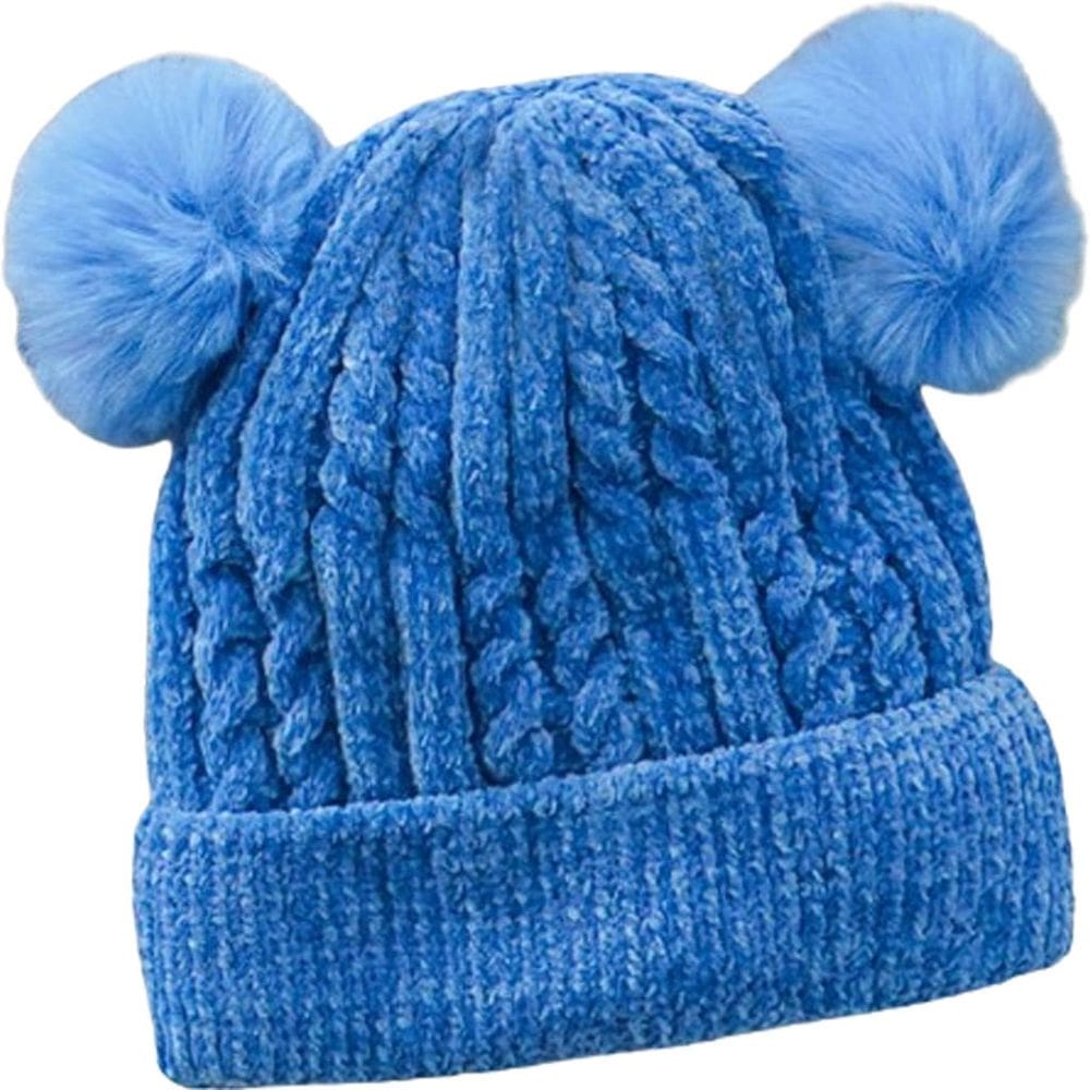 Gorro de Pompom para Bebê com Sherpa Interna