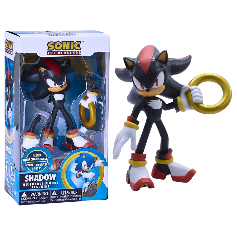 Sonic Serie 3 Shadow - Figura Montável JTSC-4133