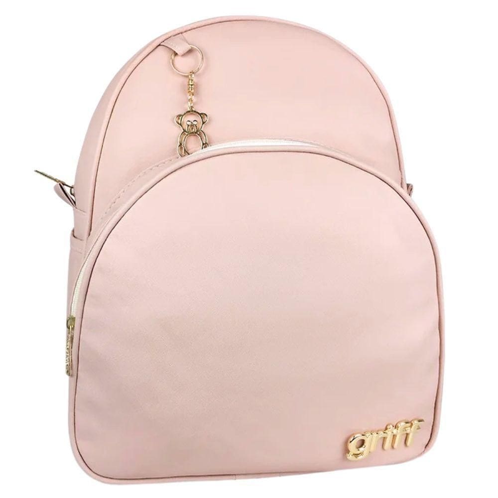Mochila Maternidade Baby Classic Deluxe Rosa