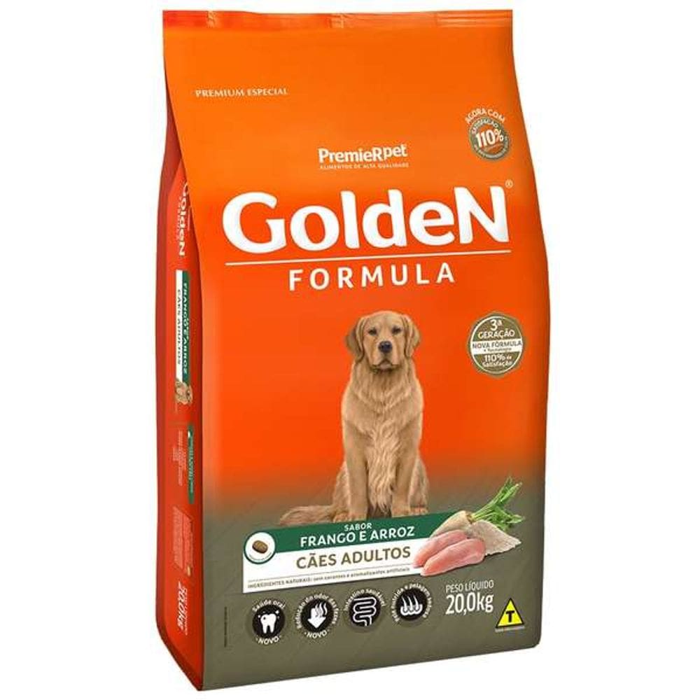 Golden Caes Ad. Frango 20 Kg