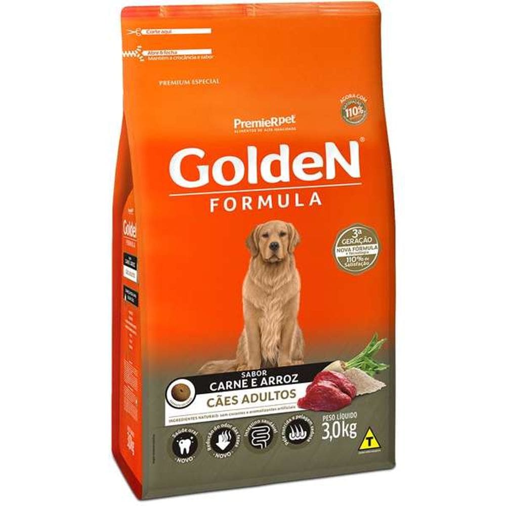 Golden Caes Ad. Carne 3 Kg