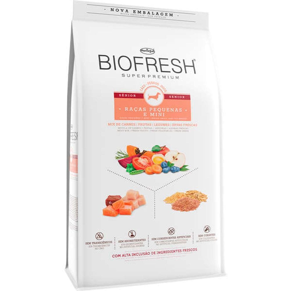 Biofresh Cães Ad. Senior Raças Pequenas 3 Kg