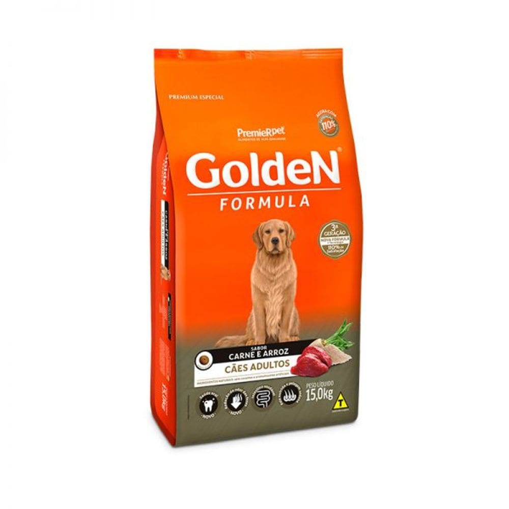 Golden Caes Ad. Carne 15 Kg