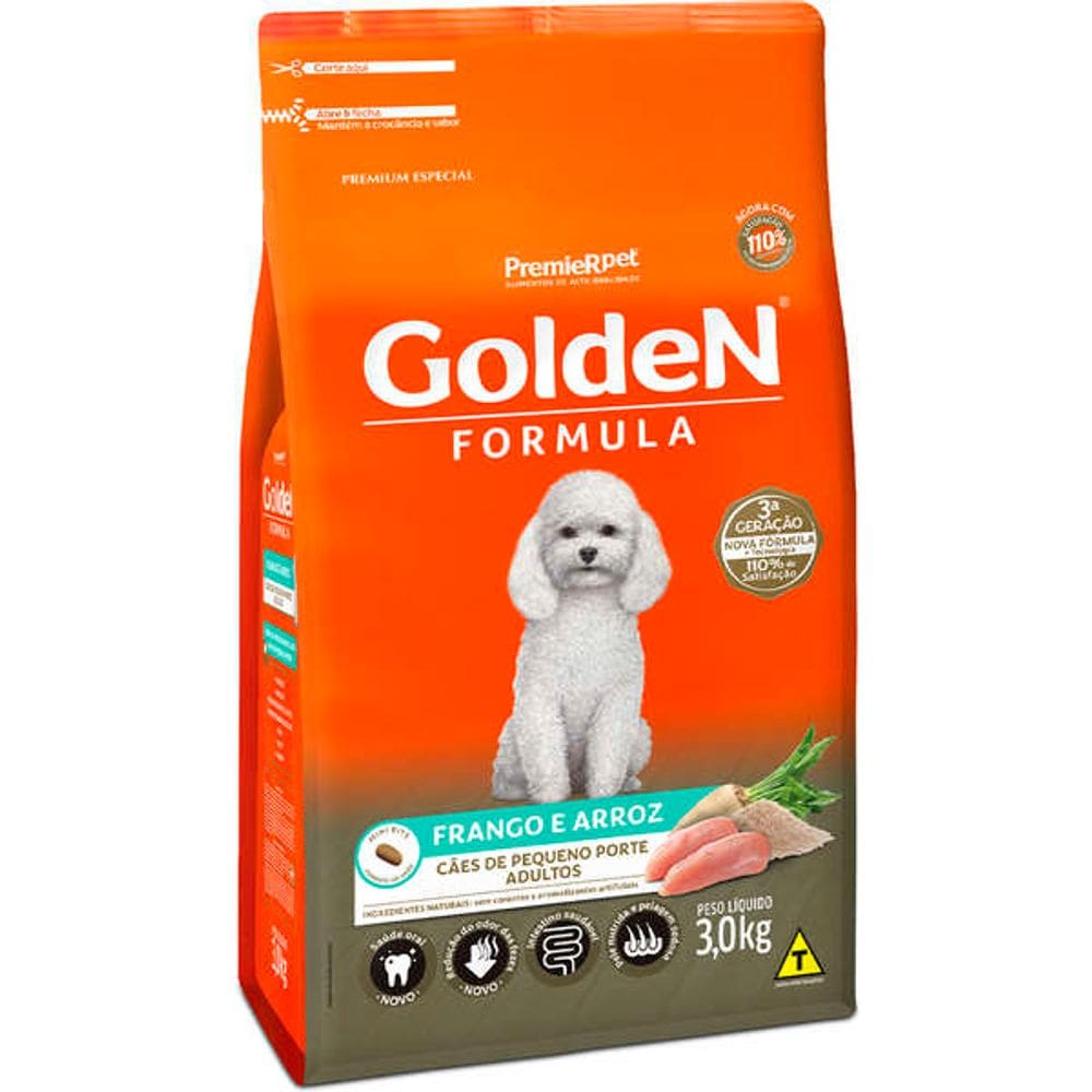 Golden Caes Ad. Frango M.B. 3 Kg