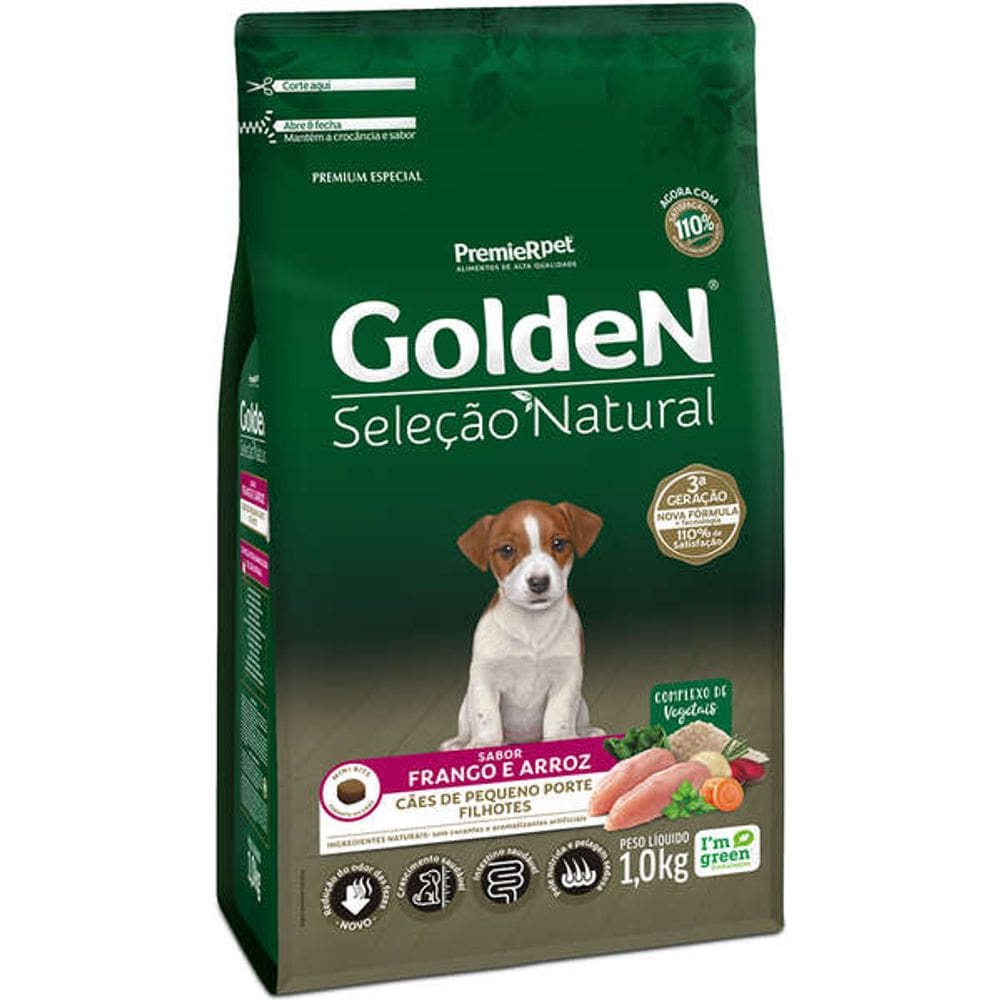 Golden Seleçao Nat. Caes Filhote M.B 1 Kg