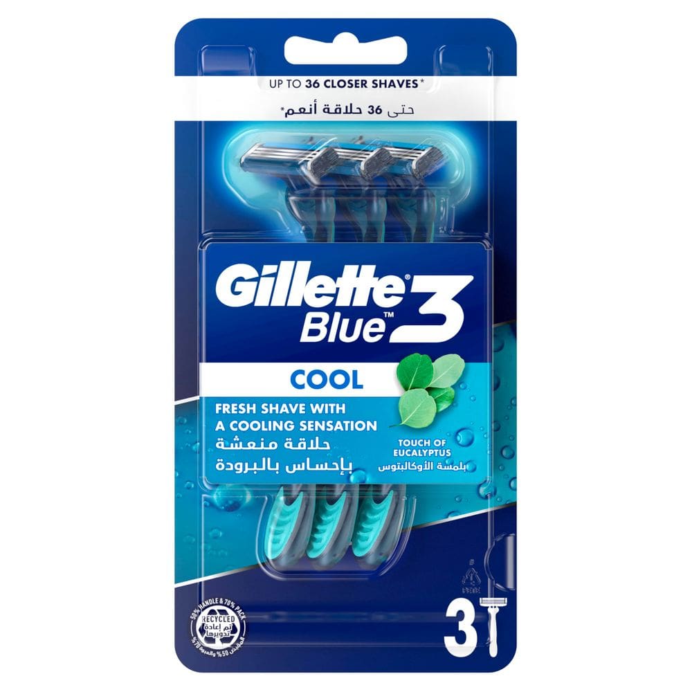 Razor Gillette Blue 3 Cool.PA Standard Single PARAFARM