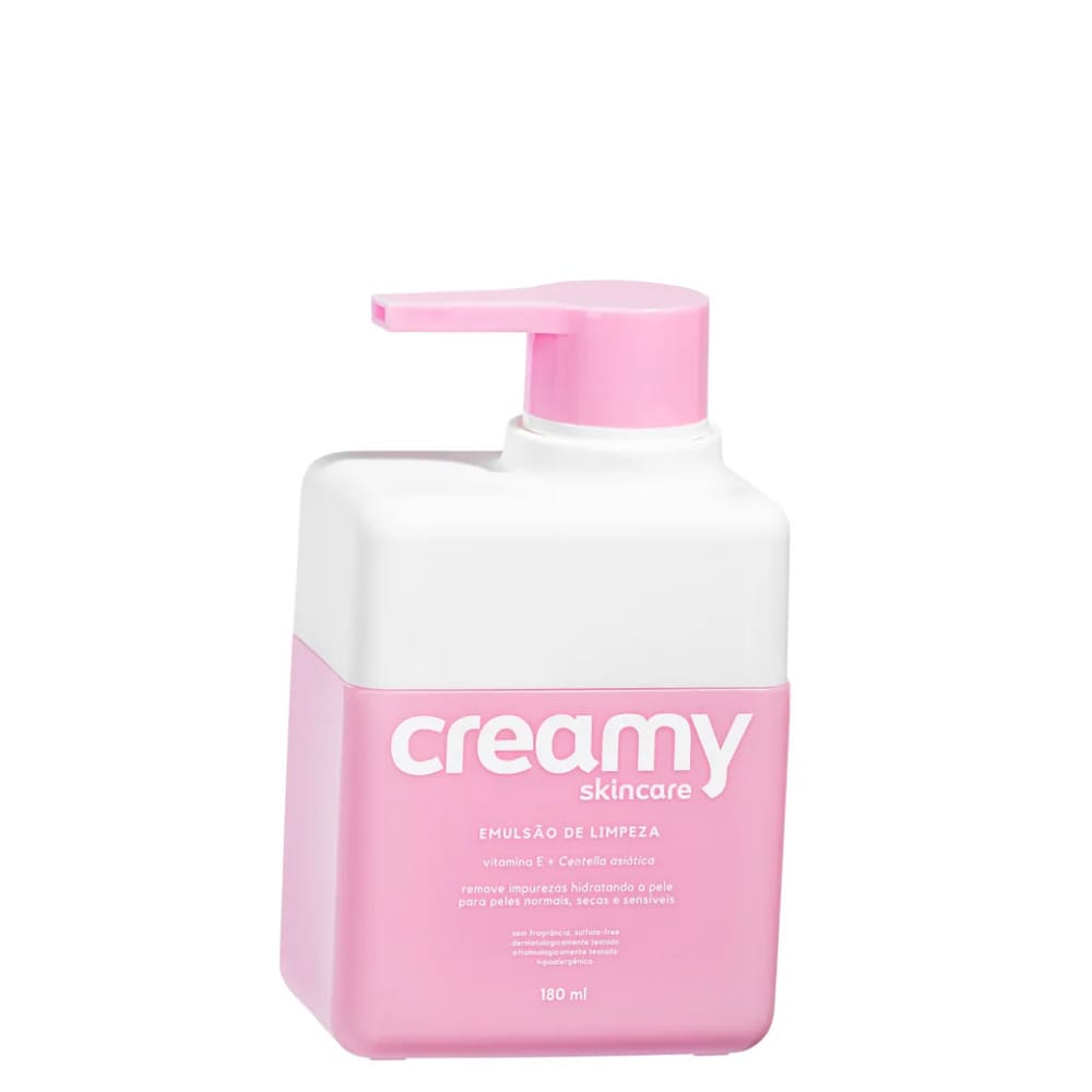 Creamy - Emulsão de Limpeza Facial 180ml