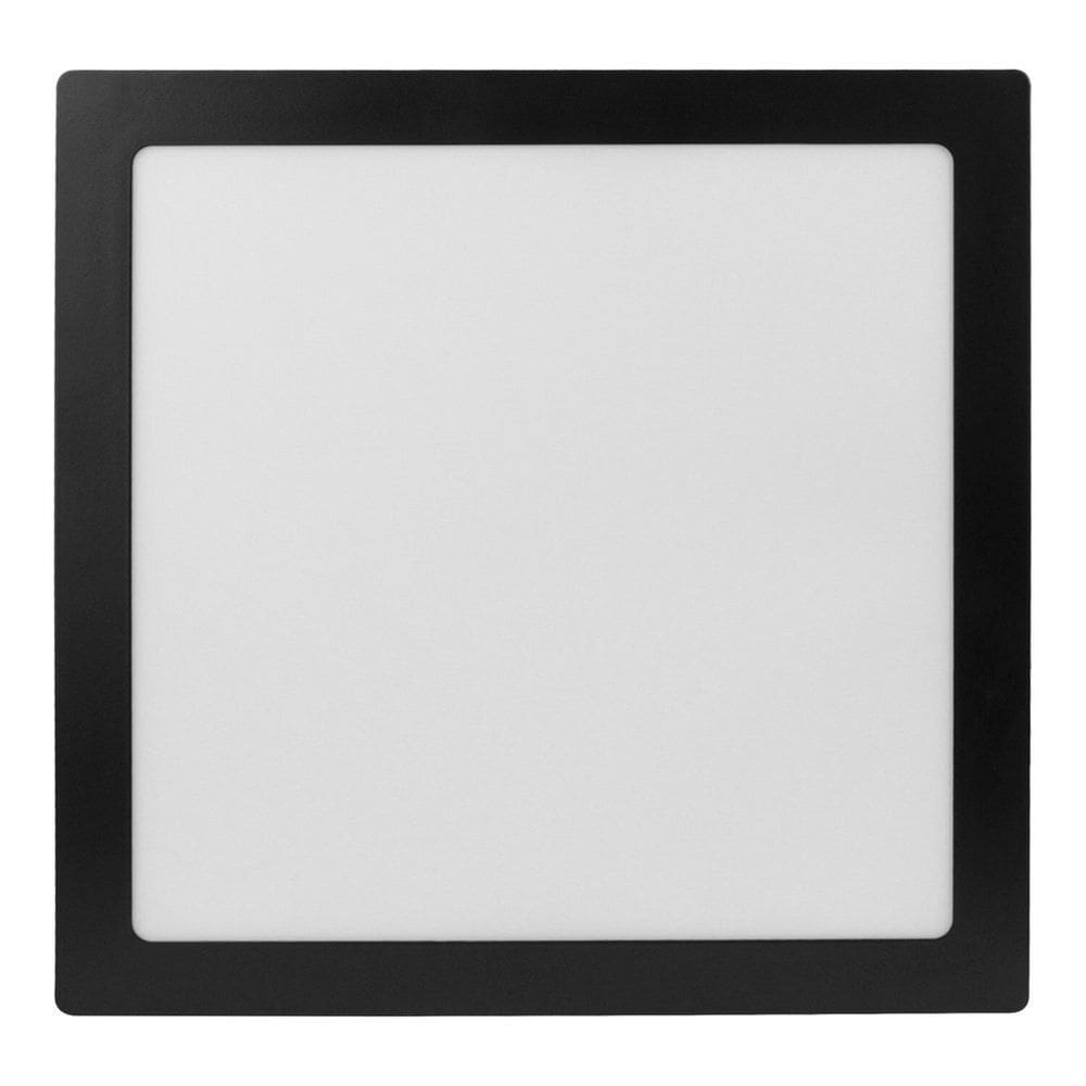 Painel Led Quadrado Embutir 24w 4000k Foxlux Preto