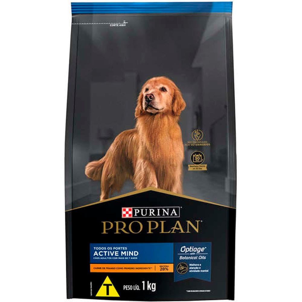Pro Plan Dog Ad. Active Mind 7+ Frango 15kg