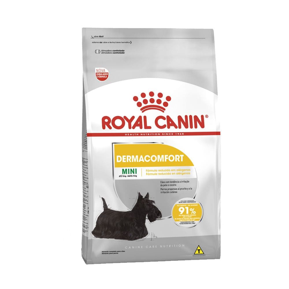 Royal Canin Cães Mini Dermacomfort 2,5kg