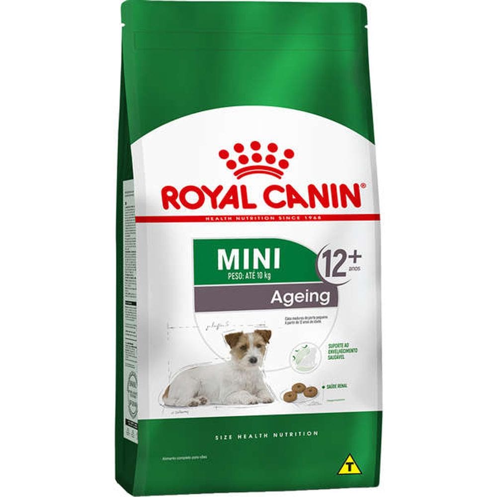 Royal Canin Cães Mini Ageing 12 + 1kg