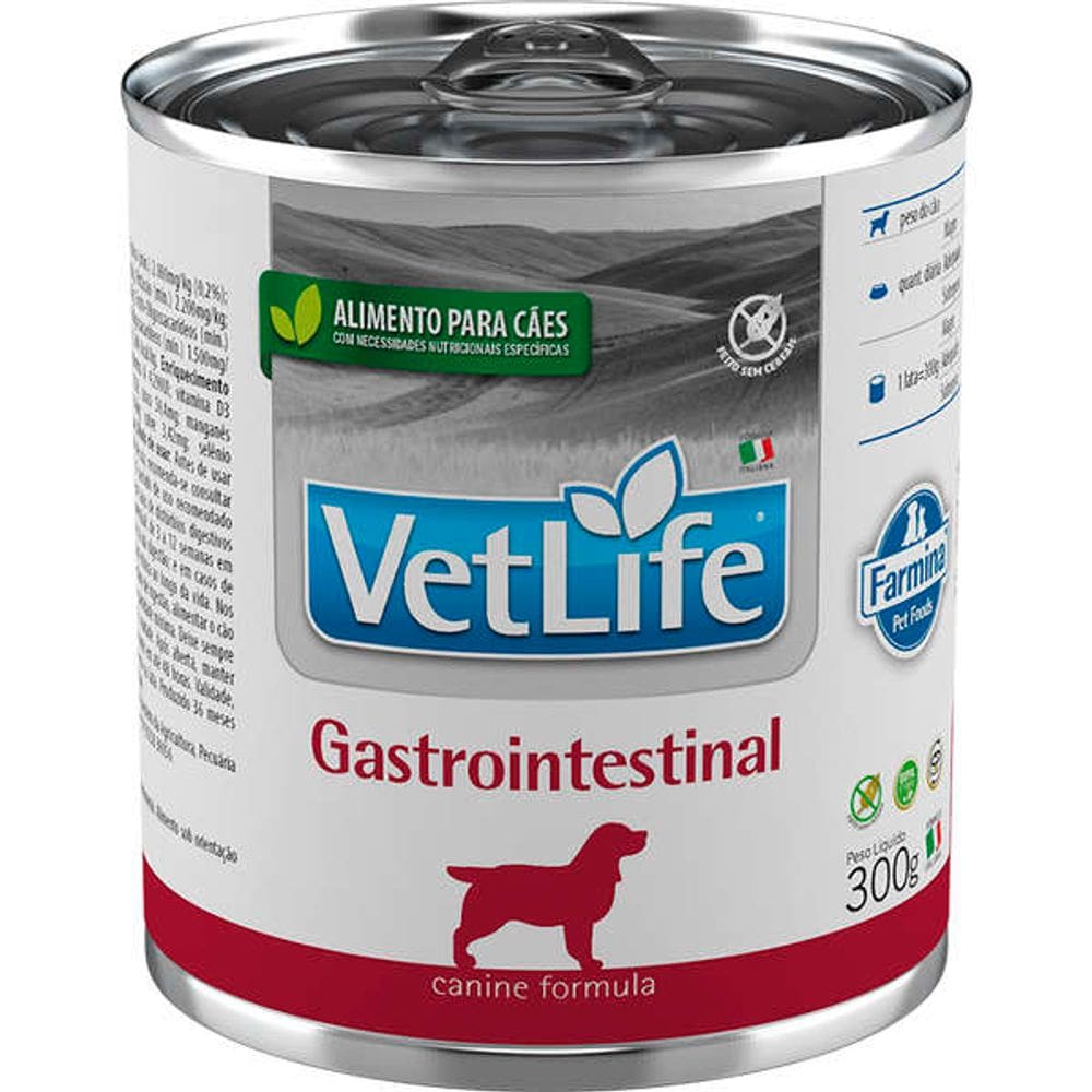 Vet Life Lata Caes Gastrointestinal 300 g