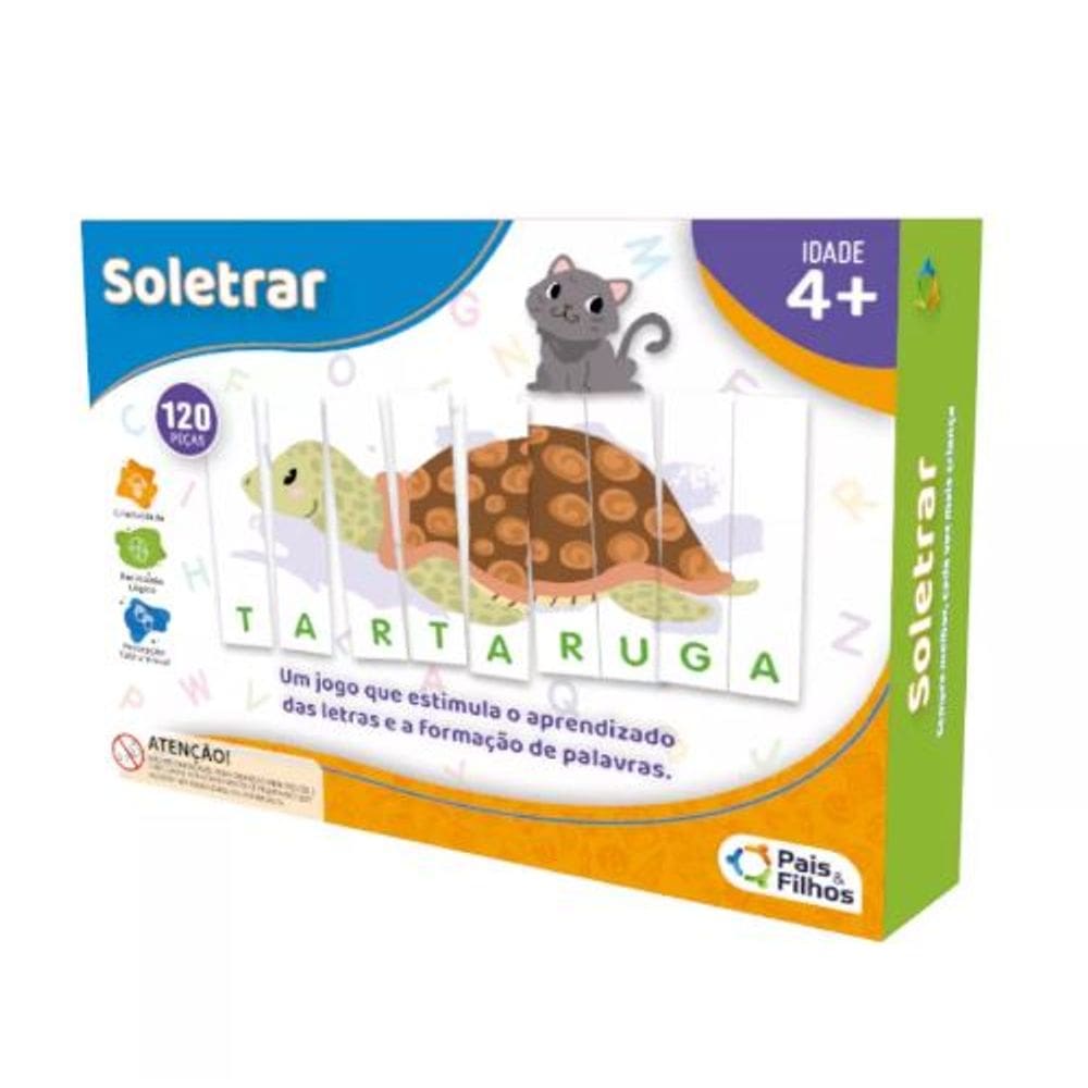 Jogo Pedagógicos  Aprender a Soletrar