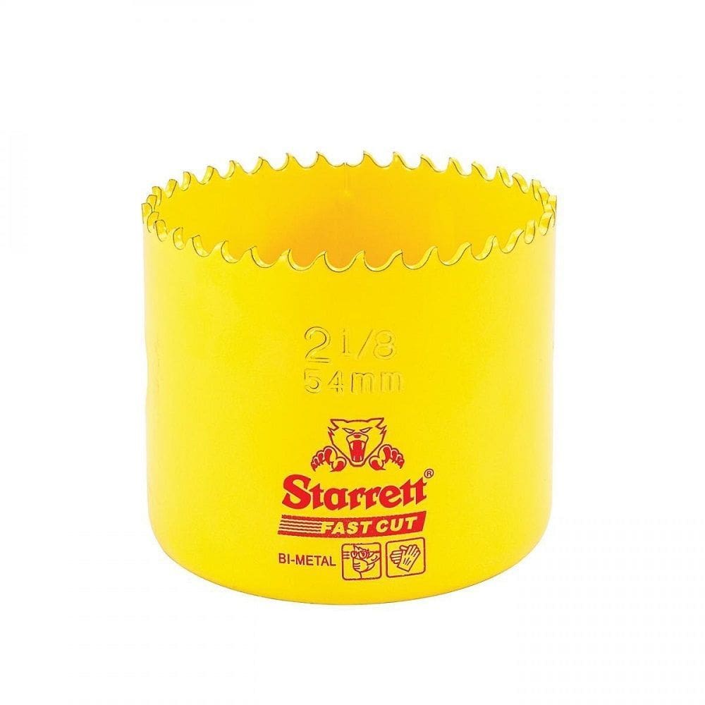 Serra Copo Bimetal 2.1/8" (54 Mm) Fast Cut Starrett FCH0218-G