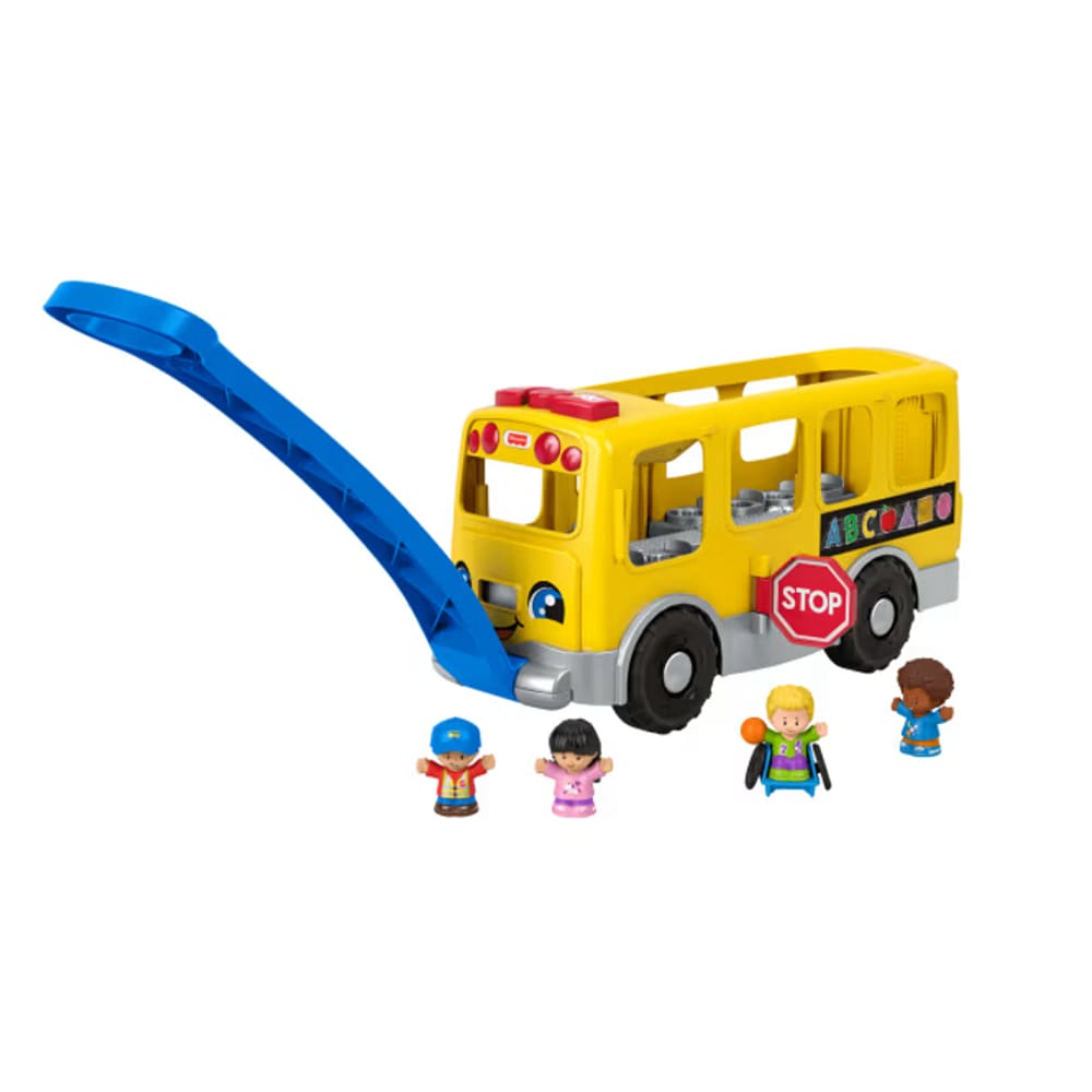 Little People Ônibus Escolar Fazendo Novos Amigos - Mattel