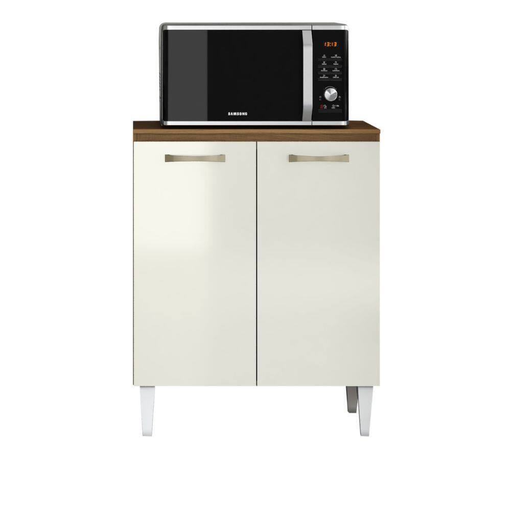 Balcão Aramoveis Atenas 2 Portas 70cm Com Tampo