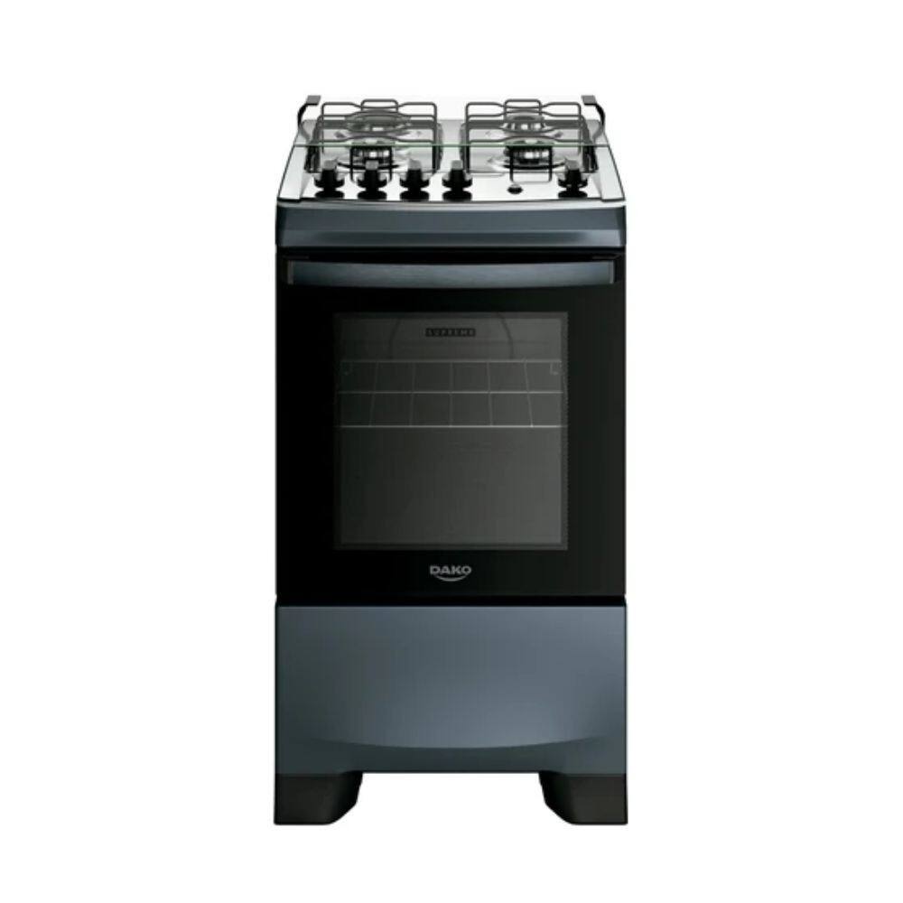 Fogão Dako 4 Bocas Supreme Mesa Inox