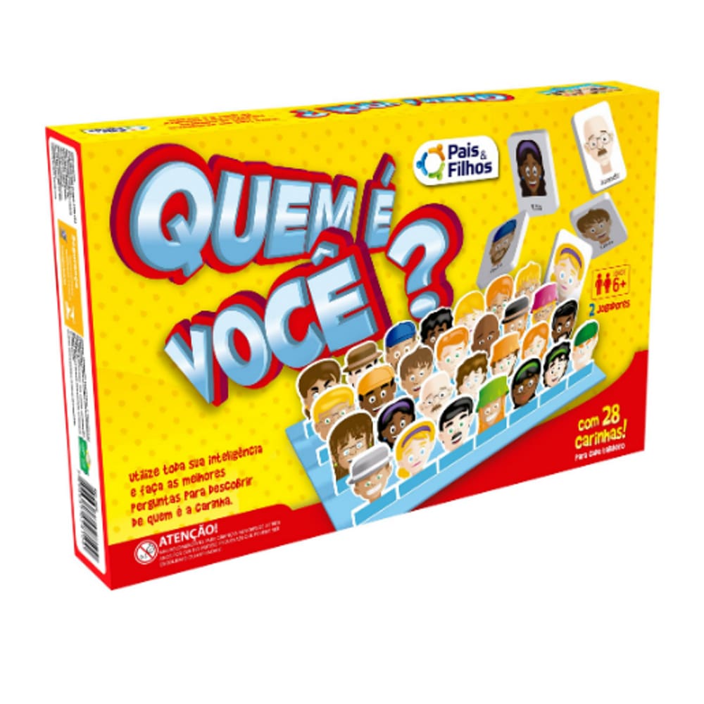 Jogo de Tabuleiro Quem é Você?
