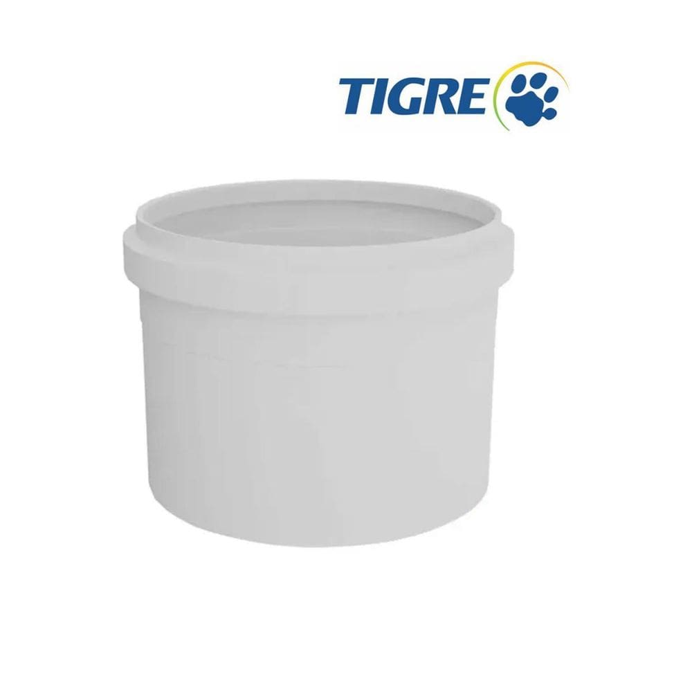Luva 100Mm Simples Esgoto Branca Pvc - Tigre