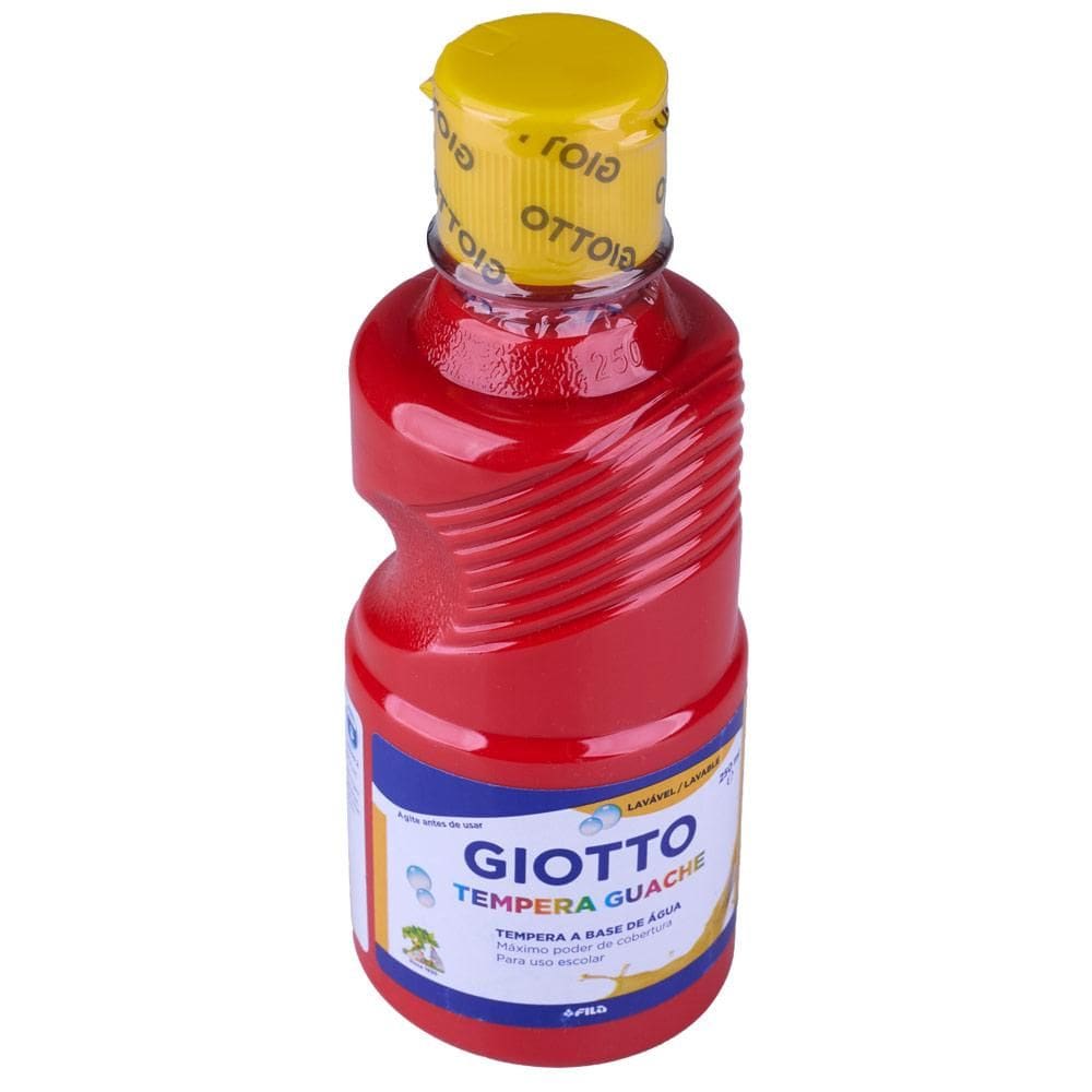 Tinta Guache 250ml Vermelha Giotto 015019
