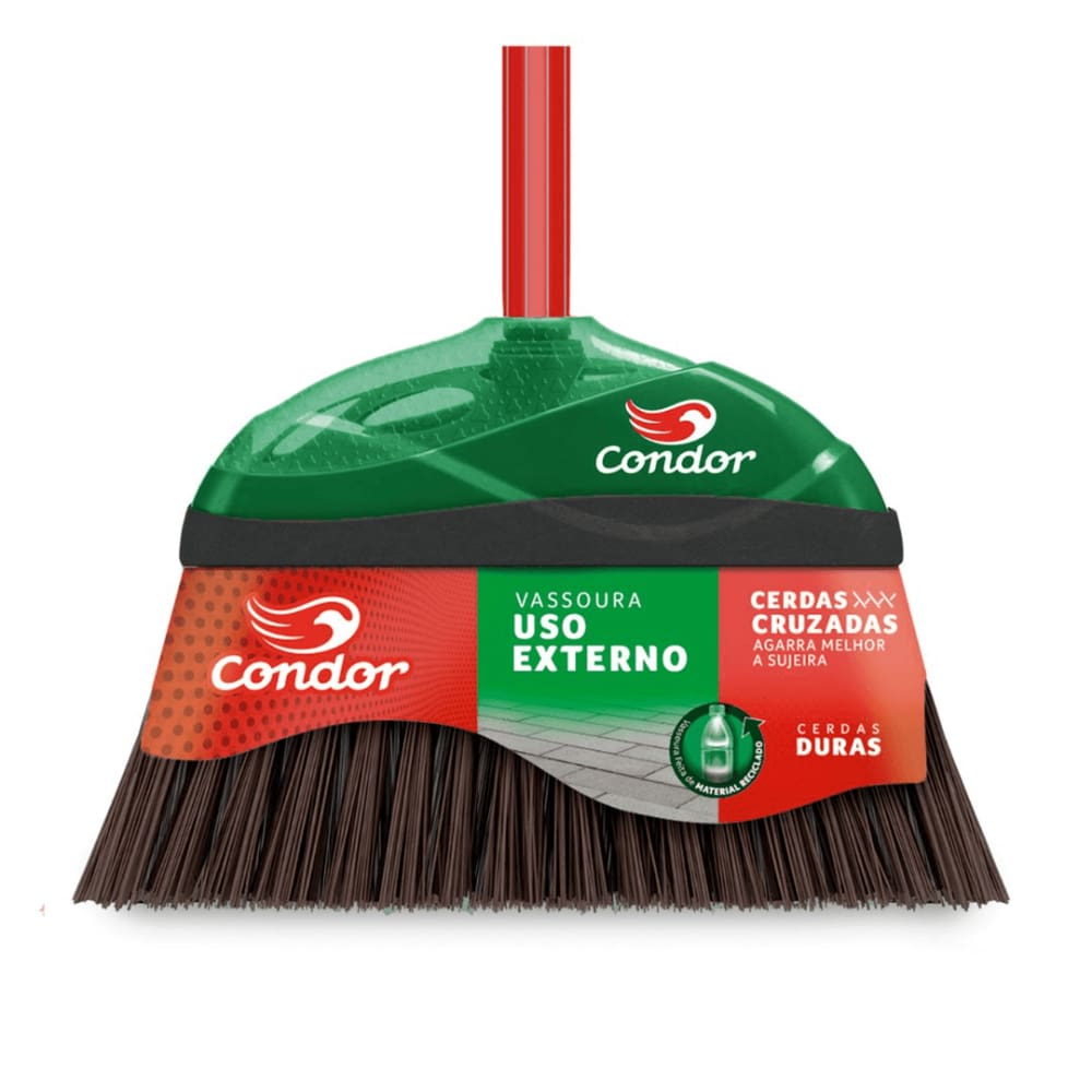 Vassoura Cerdas Cruzadas Externa Condor  Sem Cabo