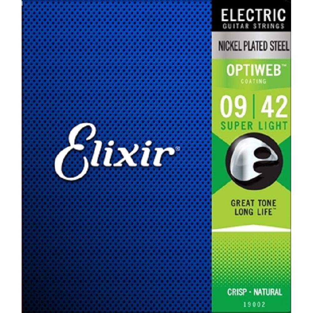 Encordoamento 009 Super Light Guitarra Revestimento Elixir