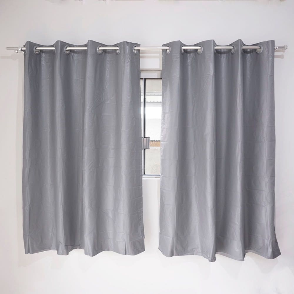 Cortina Blackout em PVC 280x150cm Vivalutex Cinza
