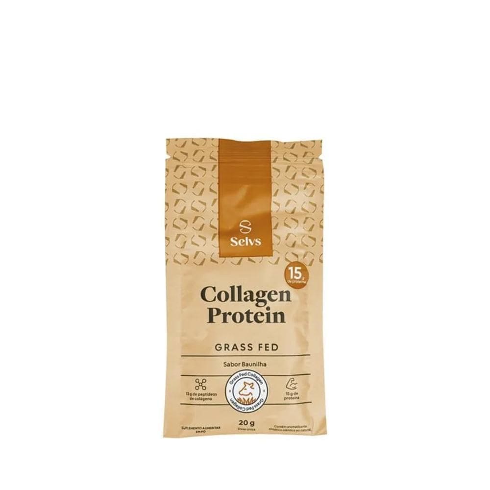 Selvs Collagen Protein Baunilha Sachê 20g